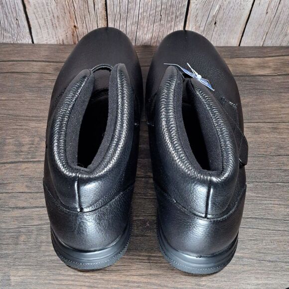 Drew Big Easy High-Top Chukka Dri Tex Shoes Men\'s 14 W Black Leather (NWT) main image 8